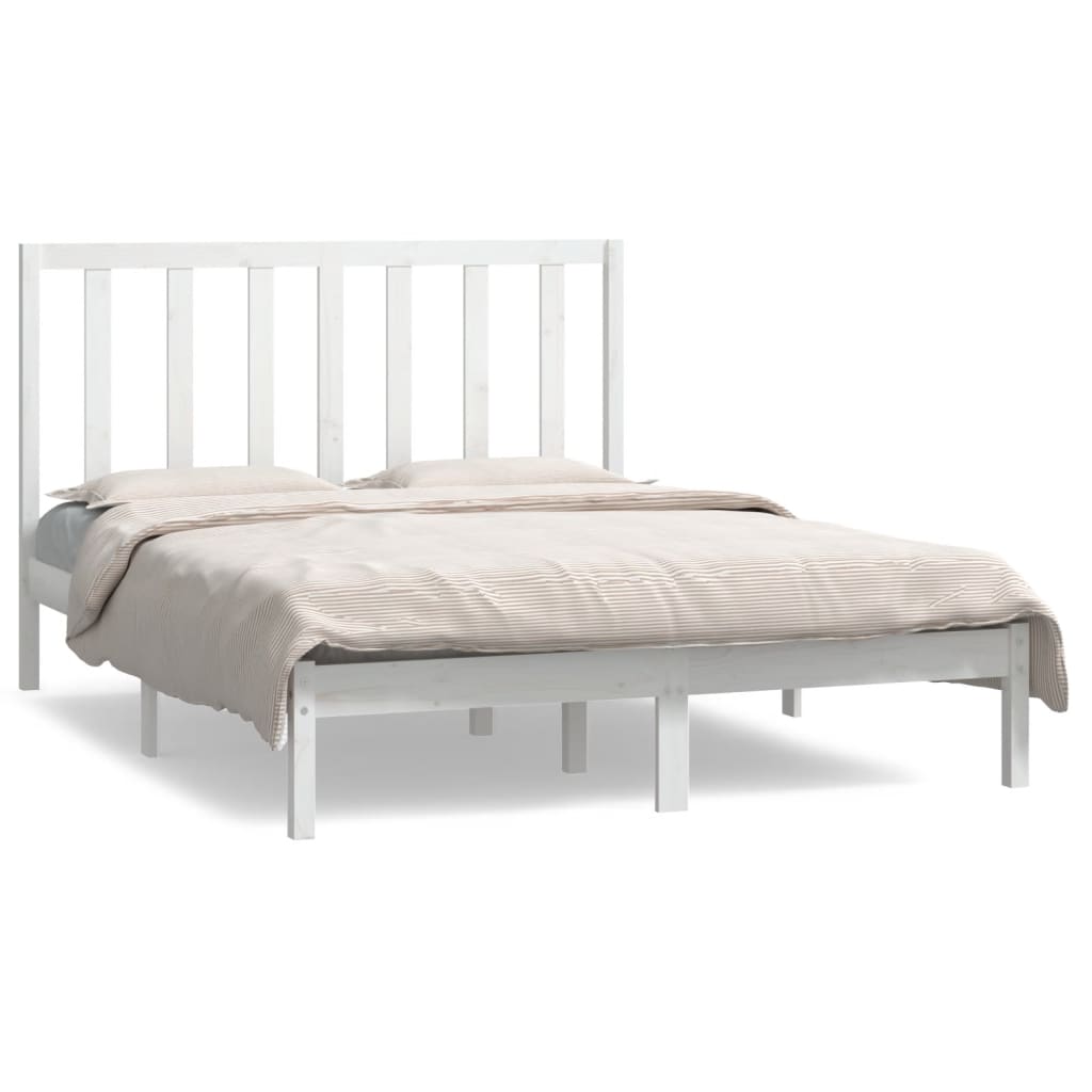 Bedframe massief grenenhout 135x190 cm