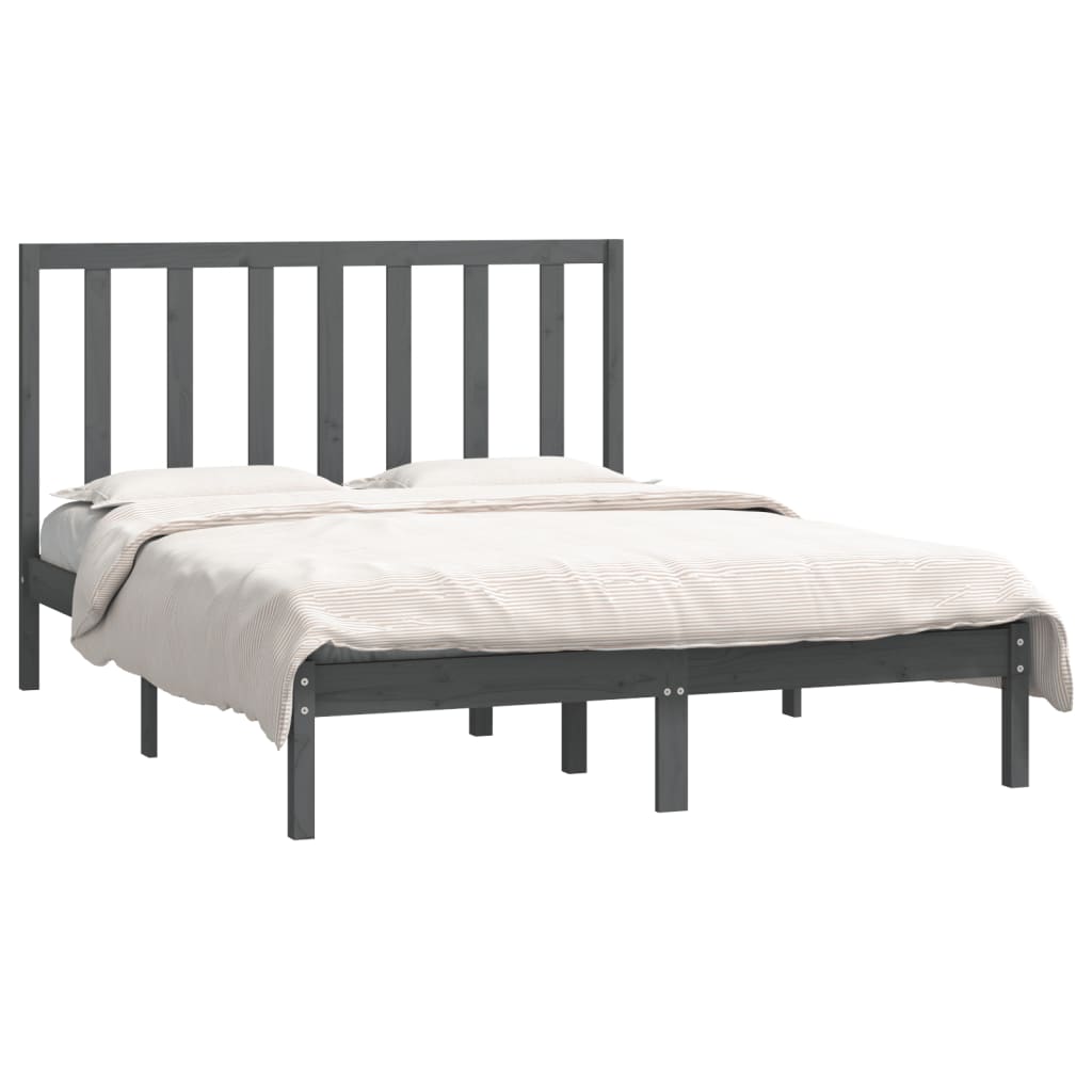 Bedframe massief grenenhout 135x190 cm