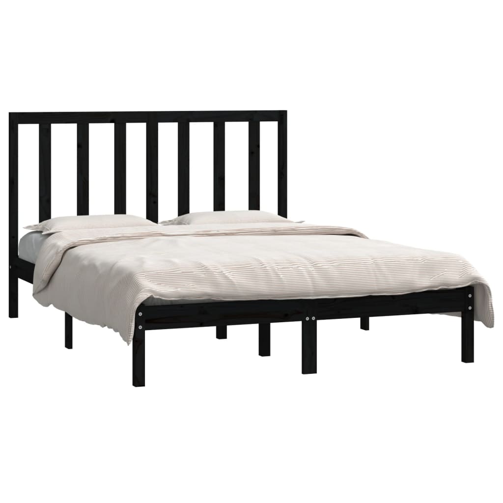 Bedframe massief grenenhout 135x190 cm