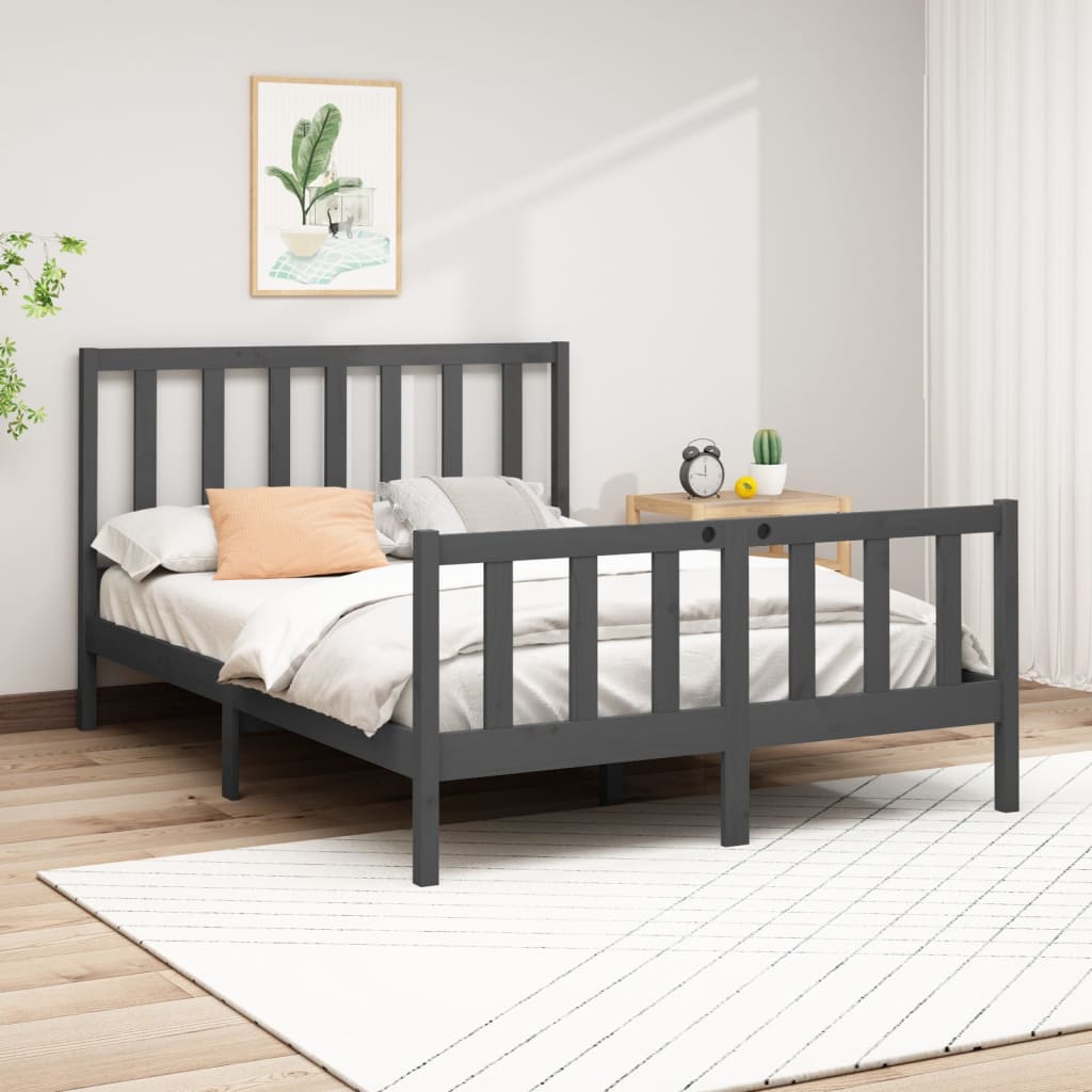 Bedframe massief grenenhout 160x200 cm