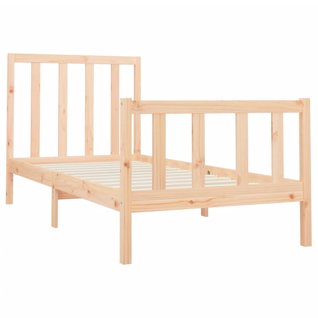 Bedframe massief grenenhout 160x200 cm