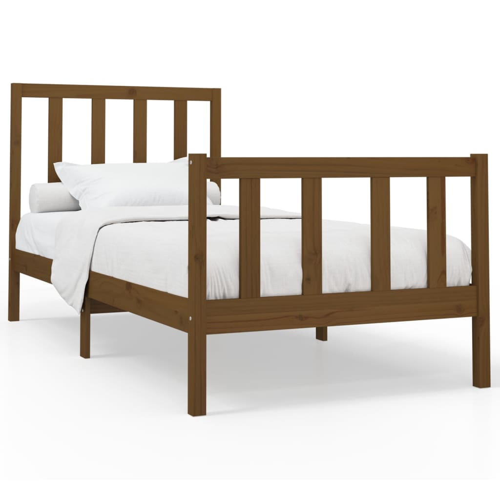 Bedframe massief grenenhout 160x200 cm