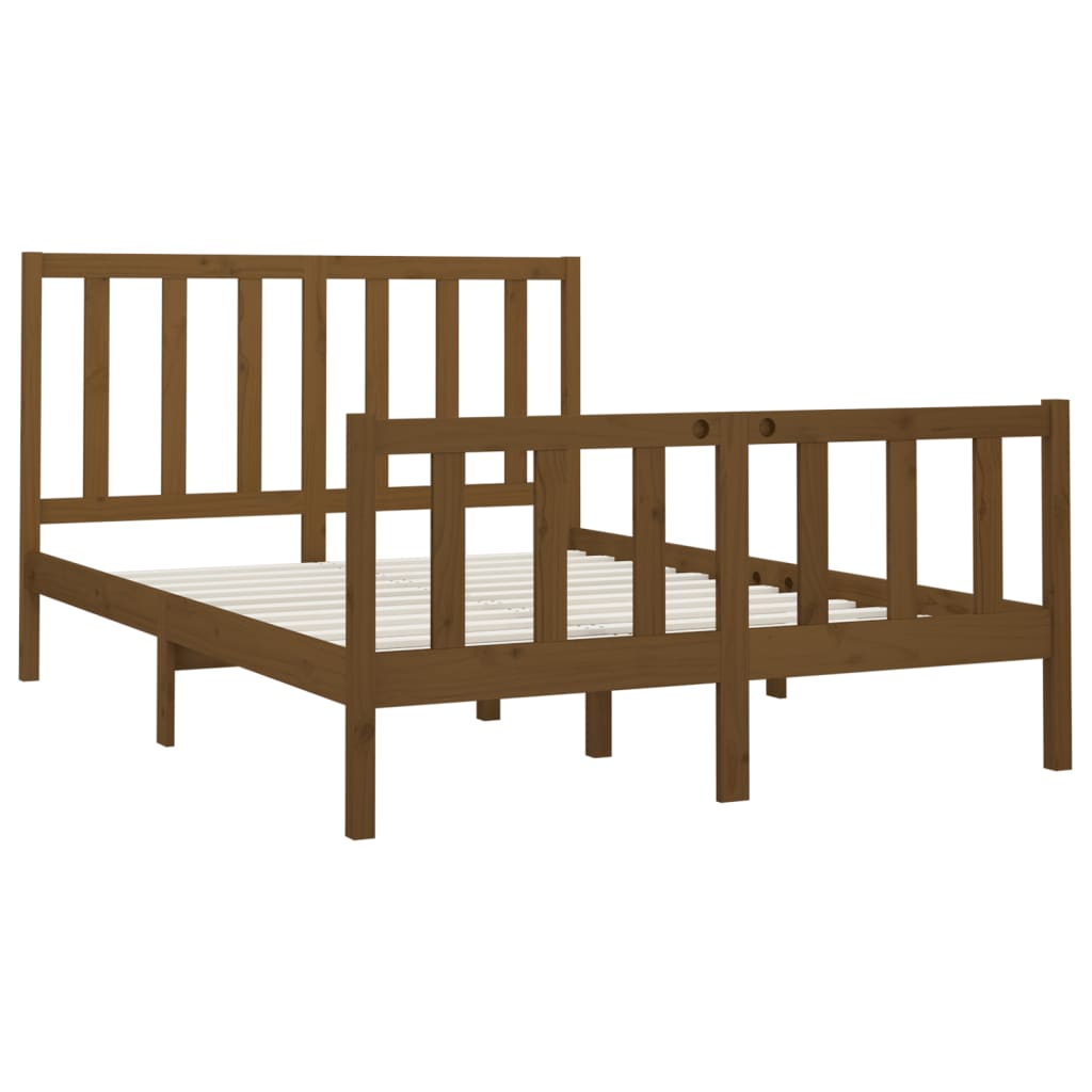 Bedframe massief grenenhout 160x200 cm