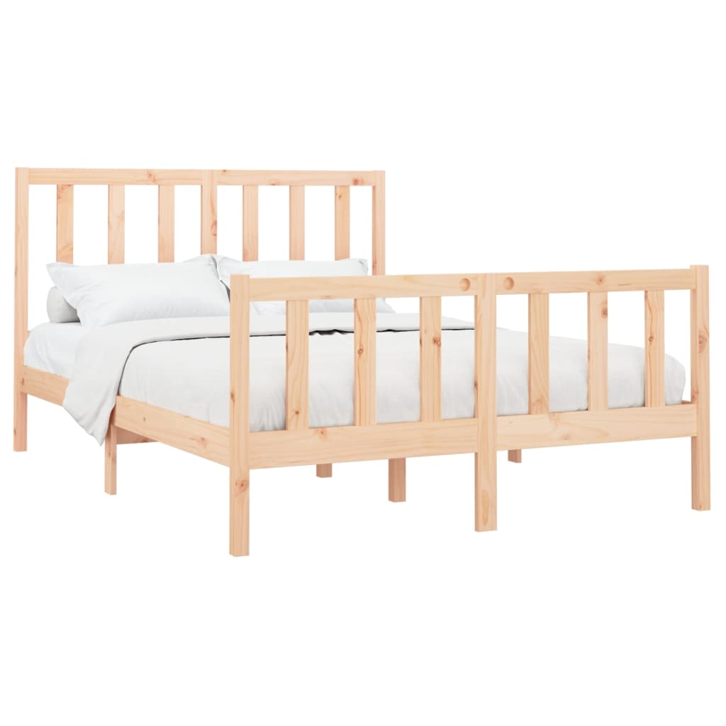 Bedframe massief grenenhout 140x200 cm