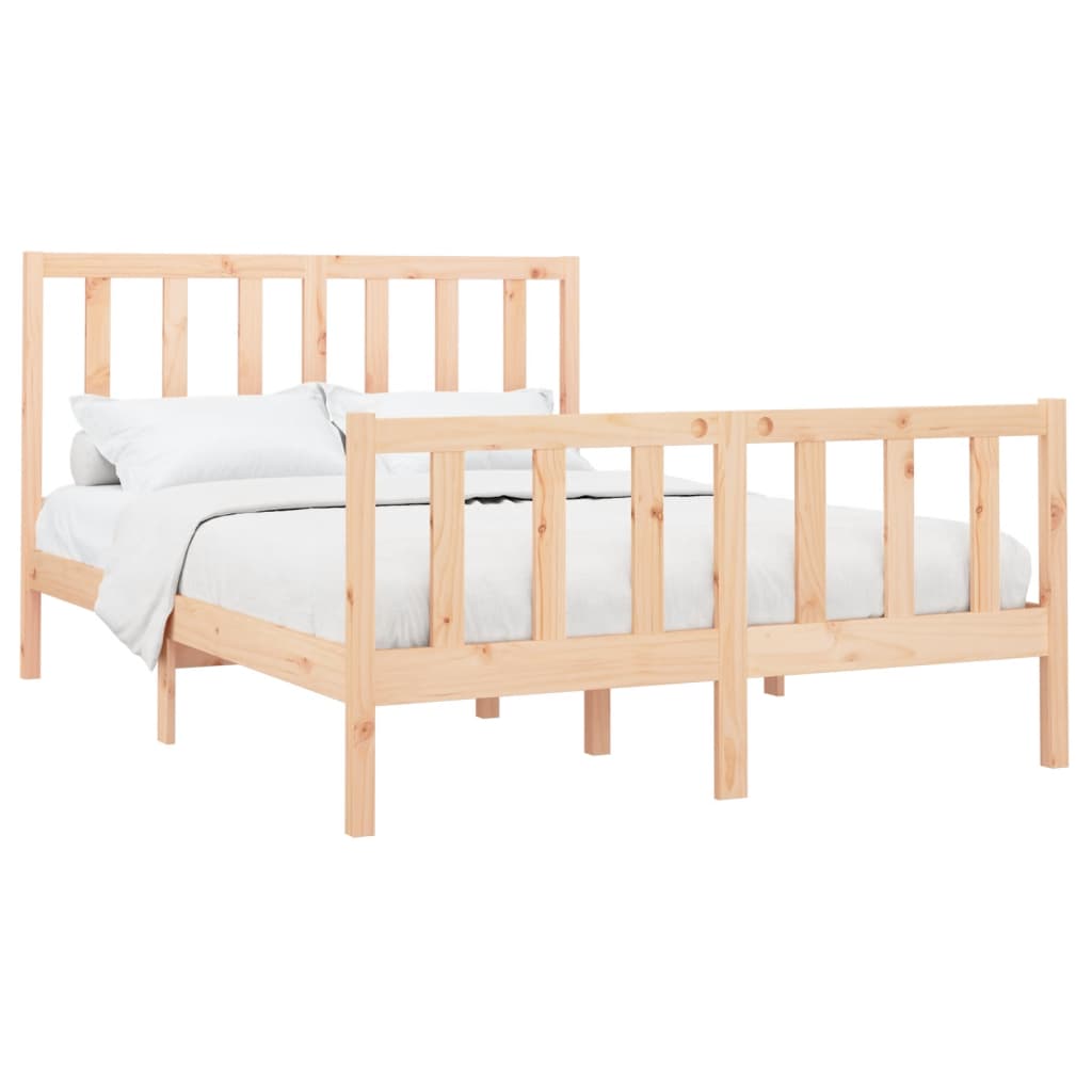 Bedframe massief grenenhout 160x200 cm