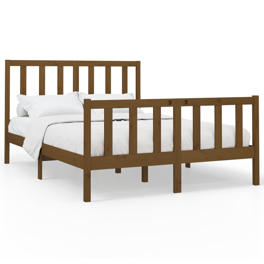 Bedframe massief grenenhout 160x200 cm