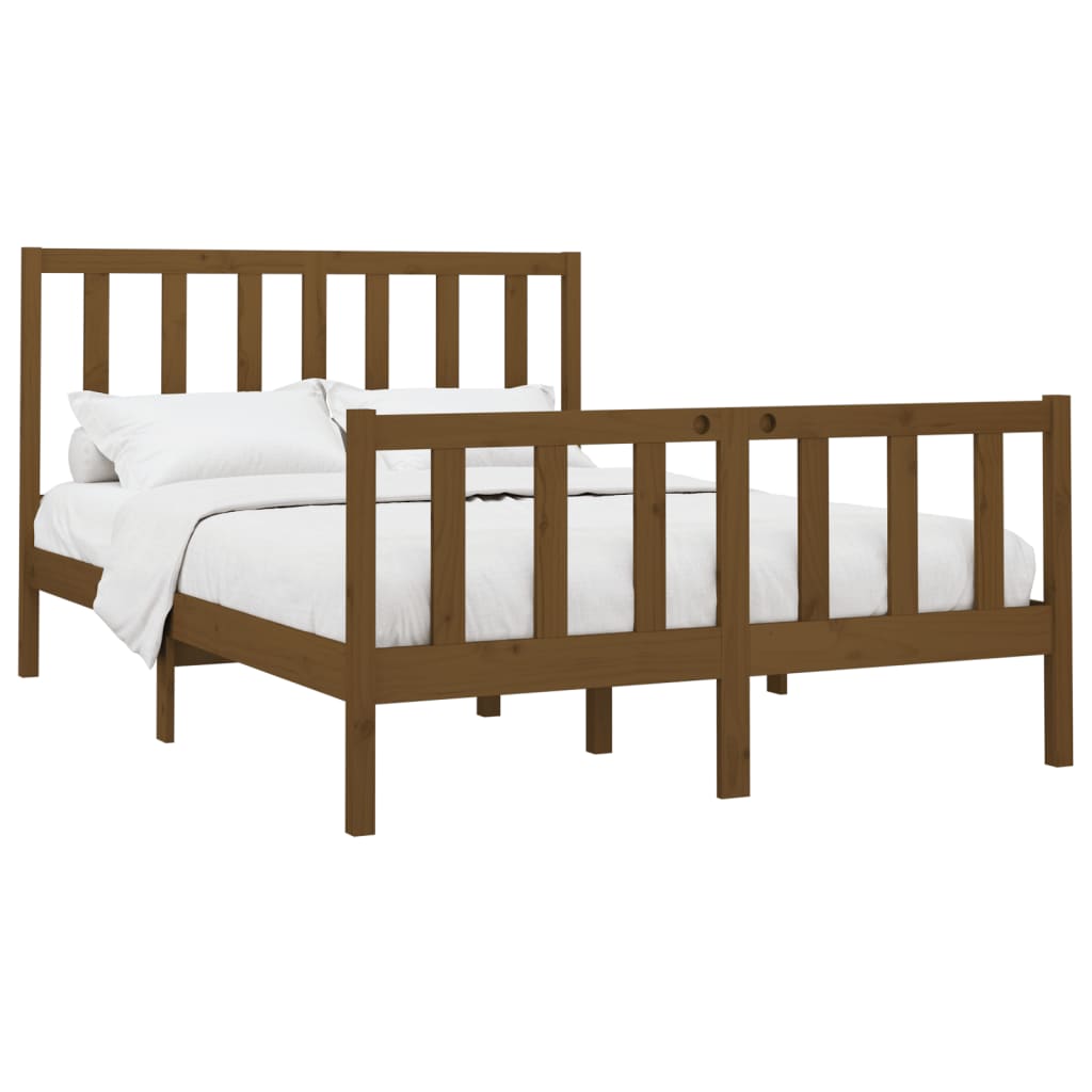 Bedframe massief grenenhout 140x200 cm