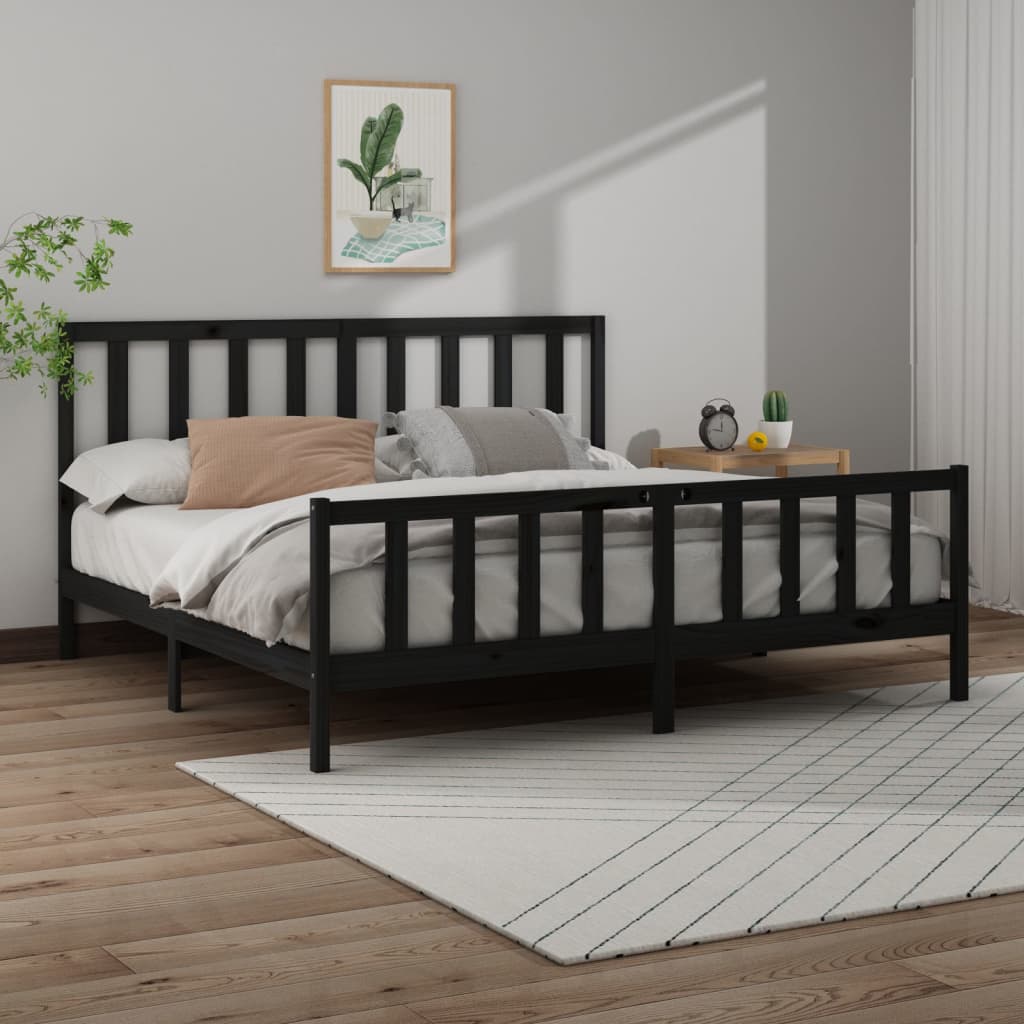 Bedframe massief grenenhout 160x200 cm