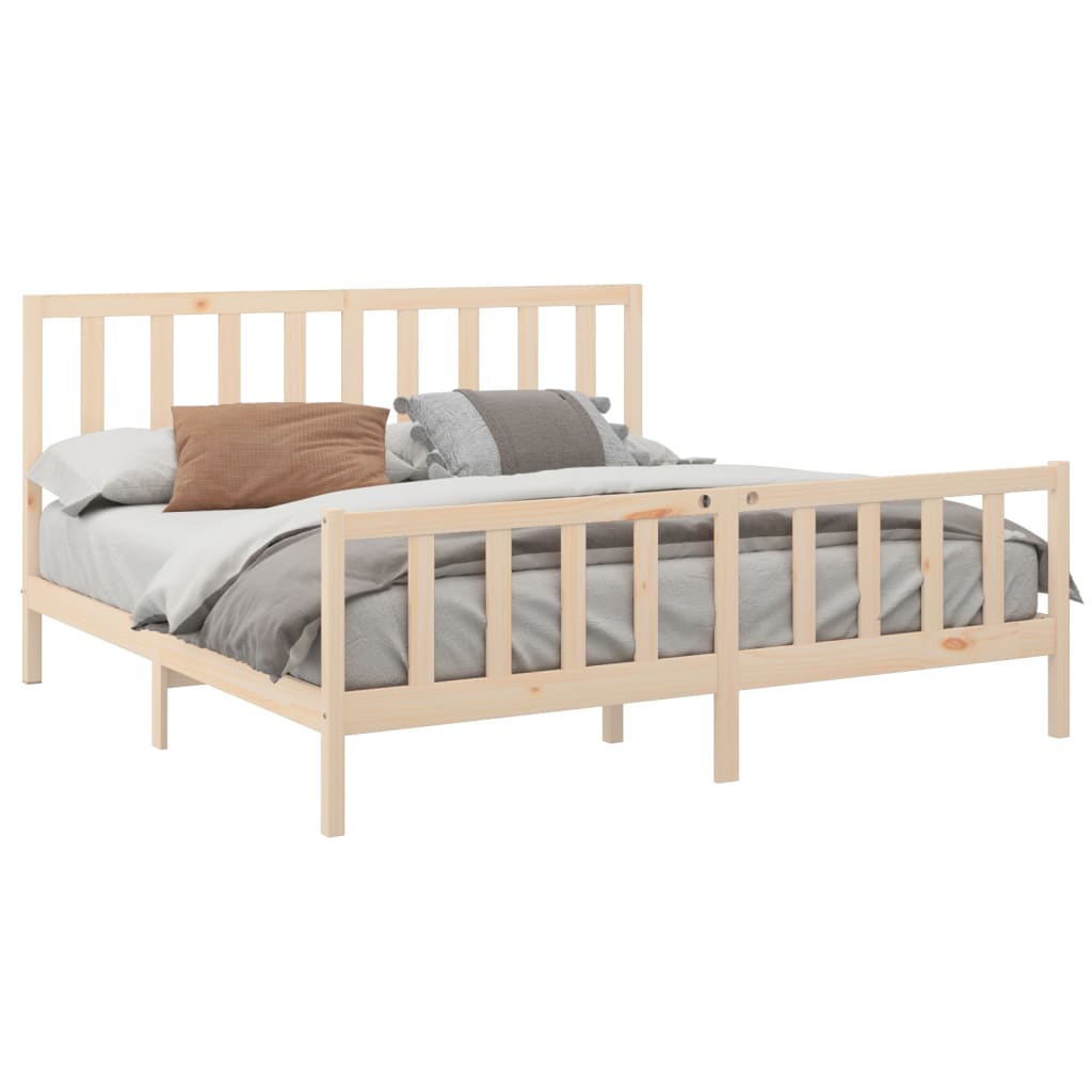 Bedframe massief grenenhout 160x200 cm