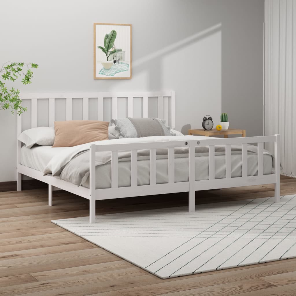 Bedframe massief grenenhout 160x200 cm