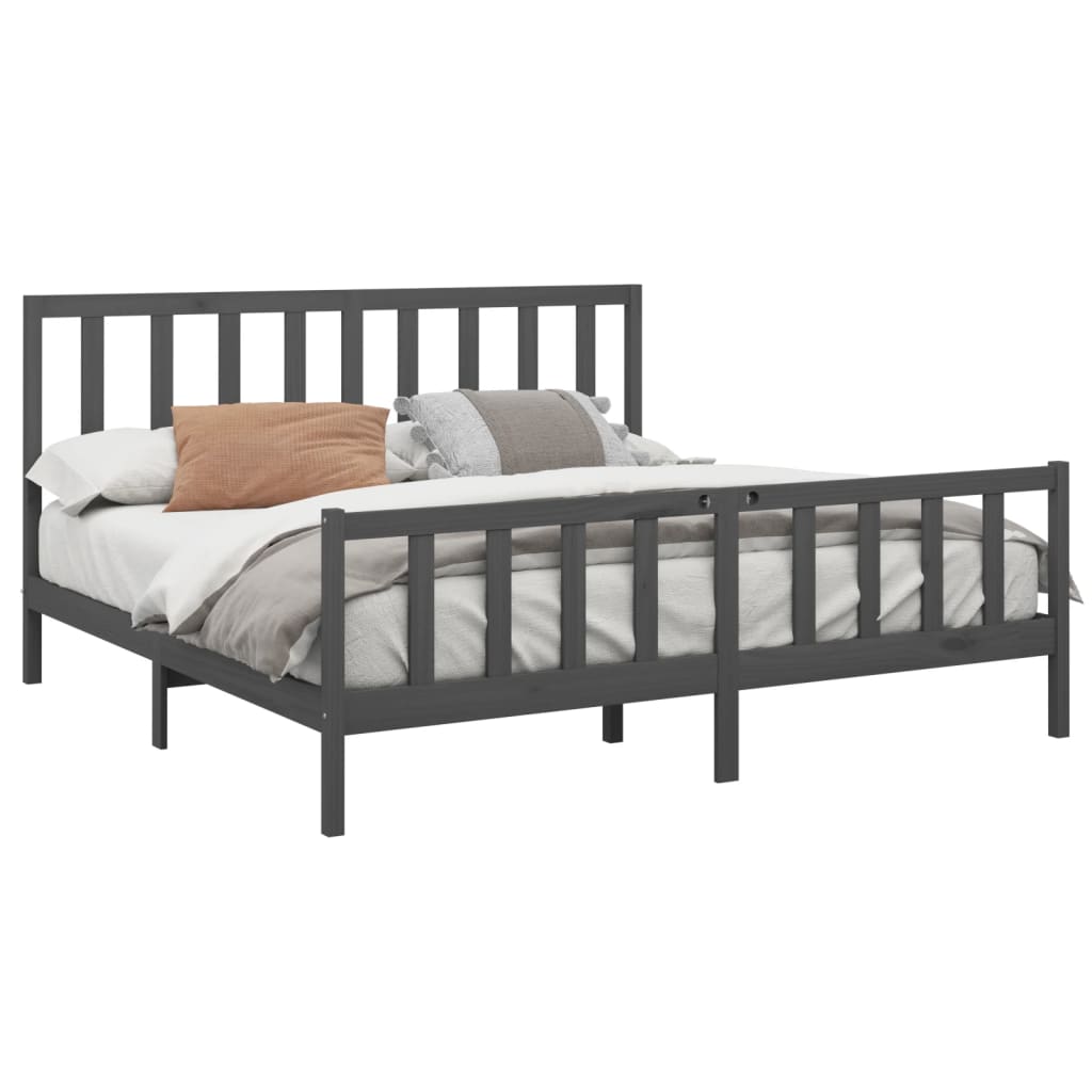 Bedframe massief grenenhout 160x200 cm