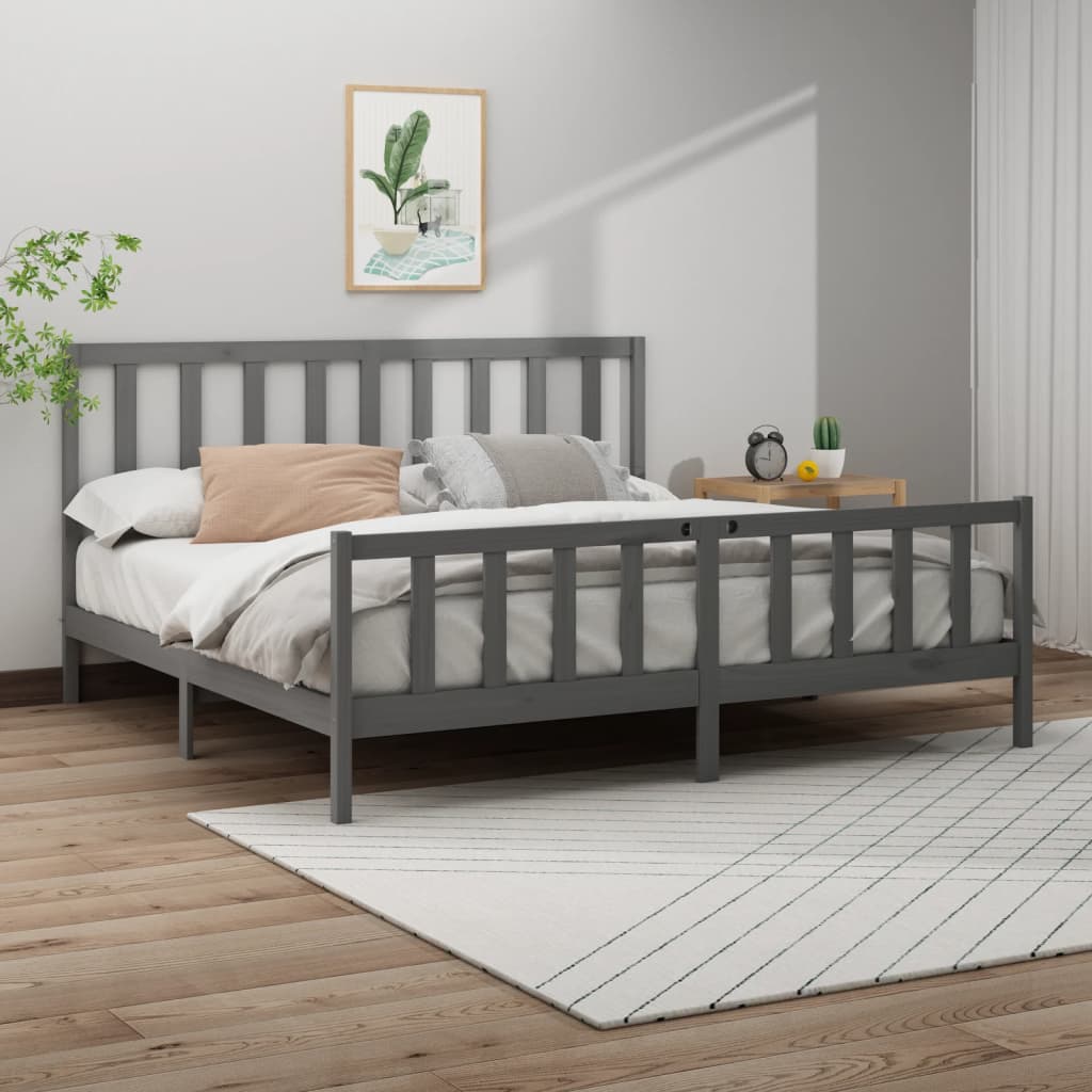 Bedframe massief grenenhout 140x200 cm