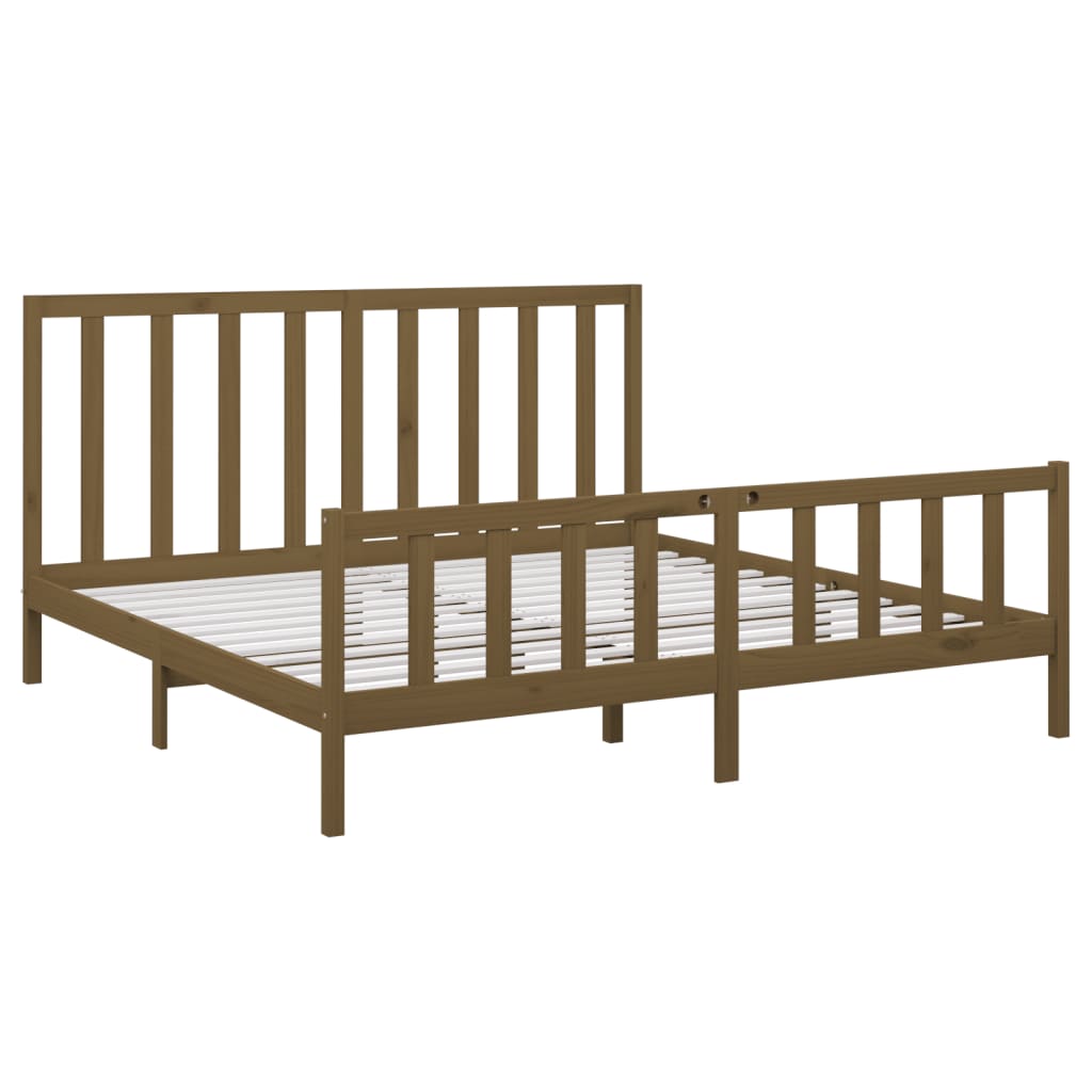 Bedframe massief grenenhout 140x200 cm