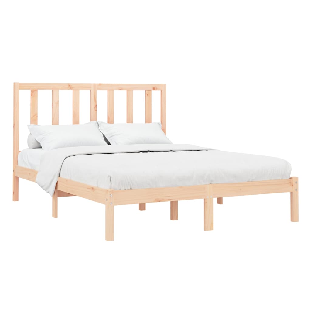 Bedframe massief hout 120x200 cm