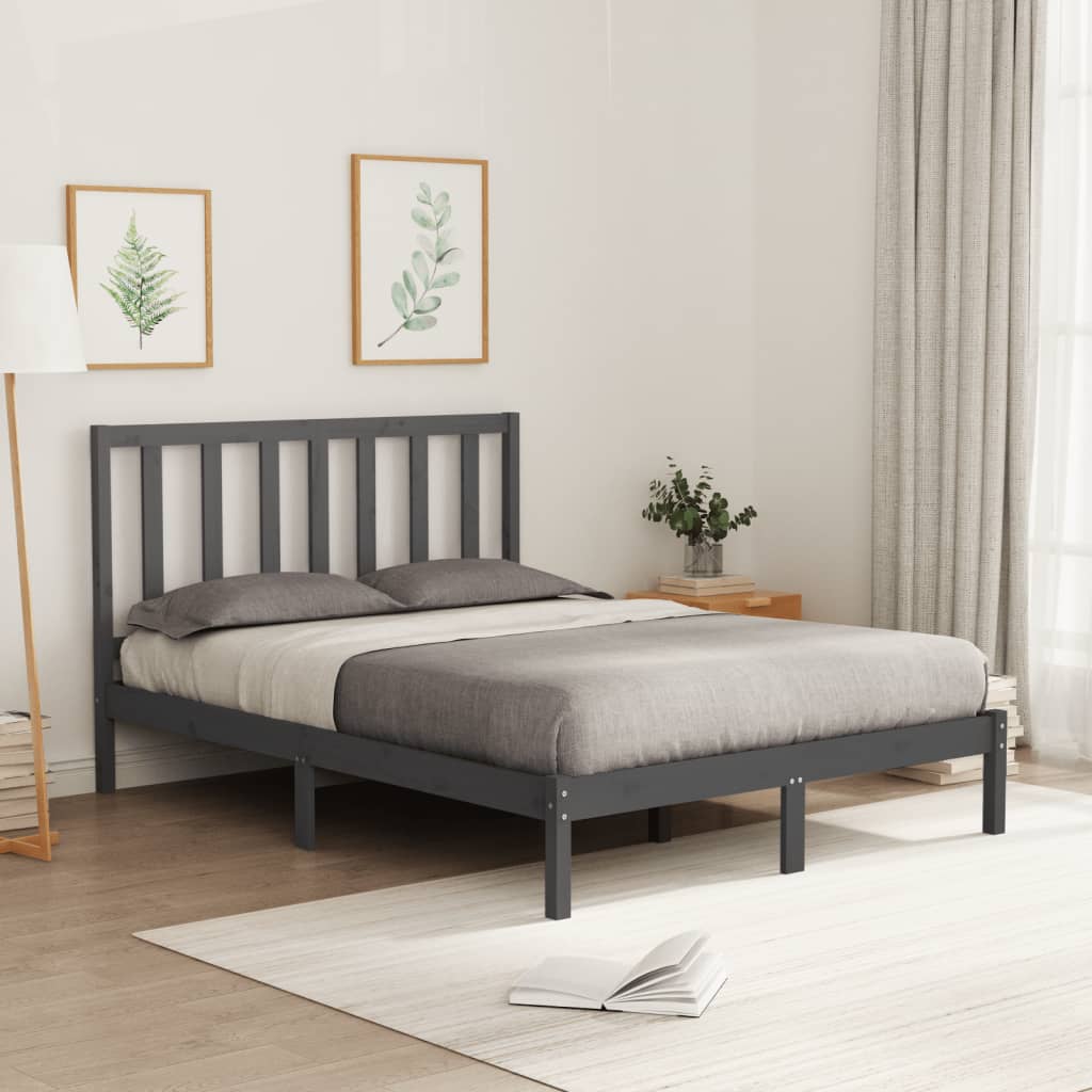 Bedframe massief hout 120x200 cm