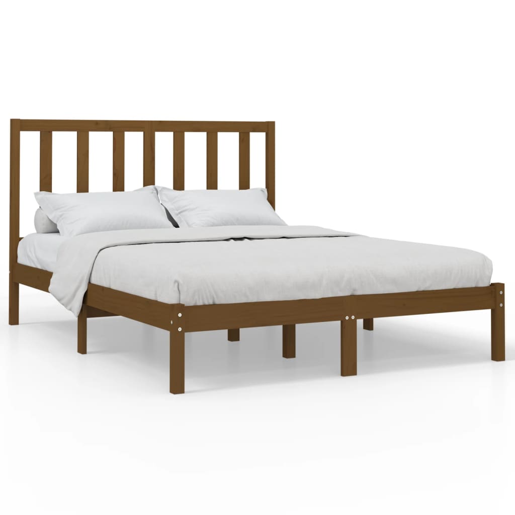 Bedframe massief hout 120x200 cm