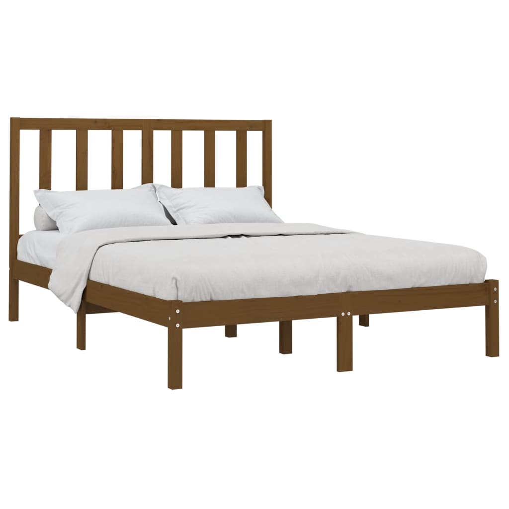 Bedframe massief hout 120x200 cm