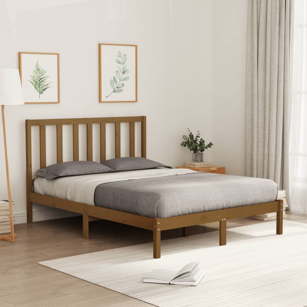 Bedframe massief hout 180x200 cm