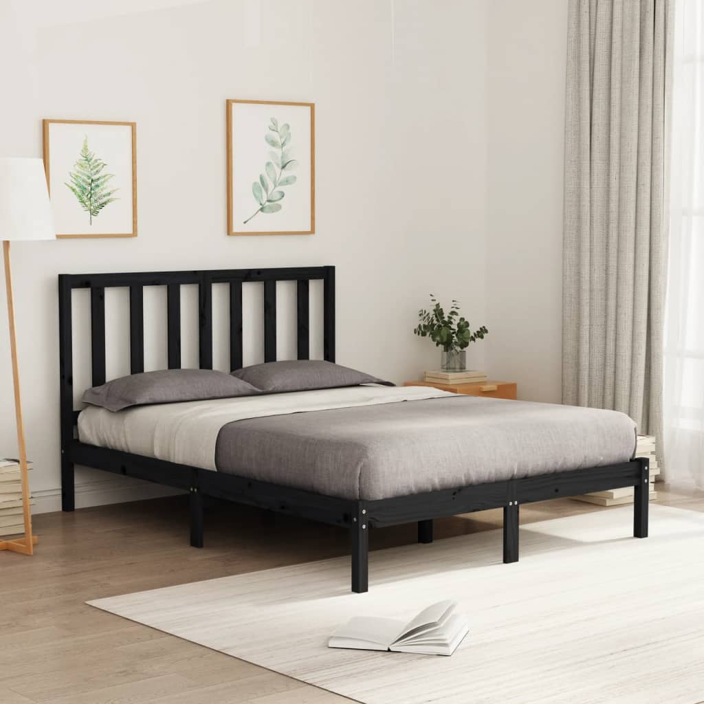 Bedframe massief hout 120x200 cm