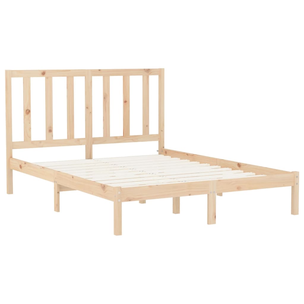 Bedframe massief hout 120x200 cm