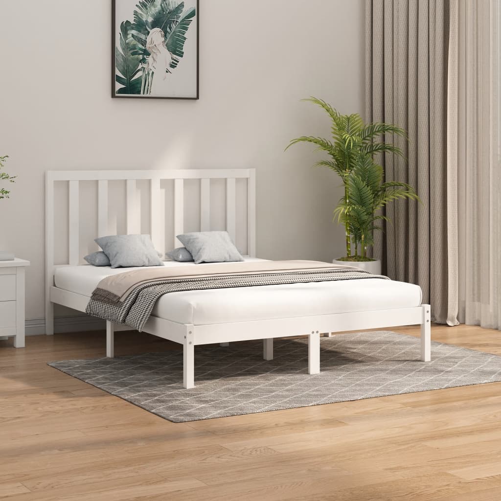 Bedframe massief hout 120x200 cm