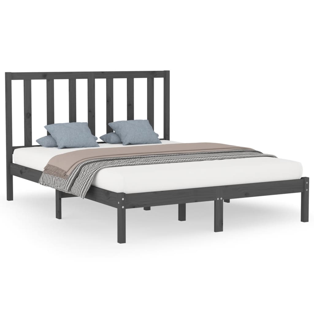 Bedframe massief hout 120x200 cm