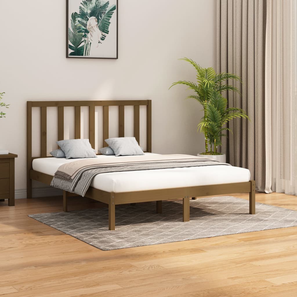 Bedframe massief hout 180x200 cm