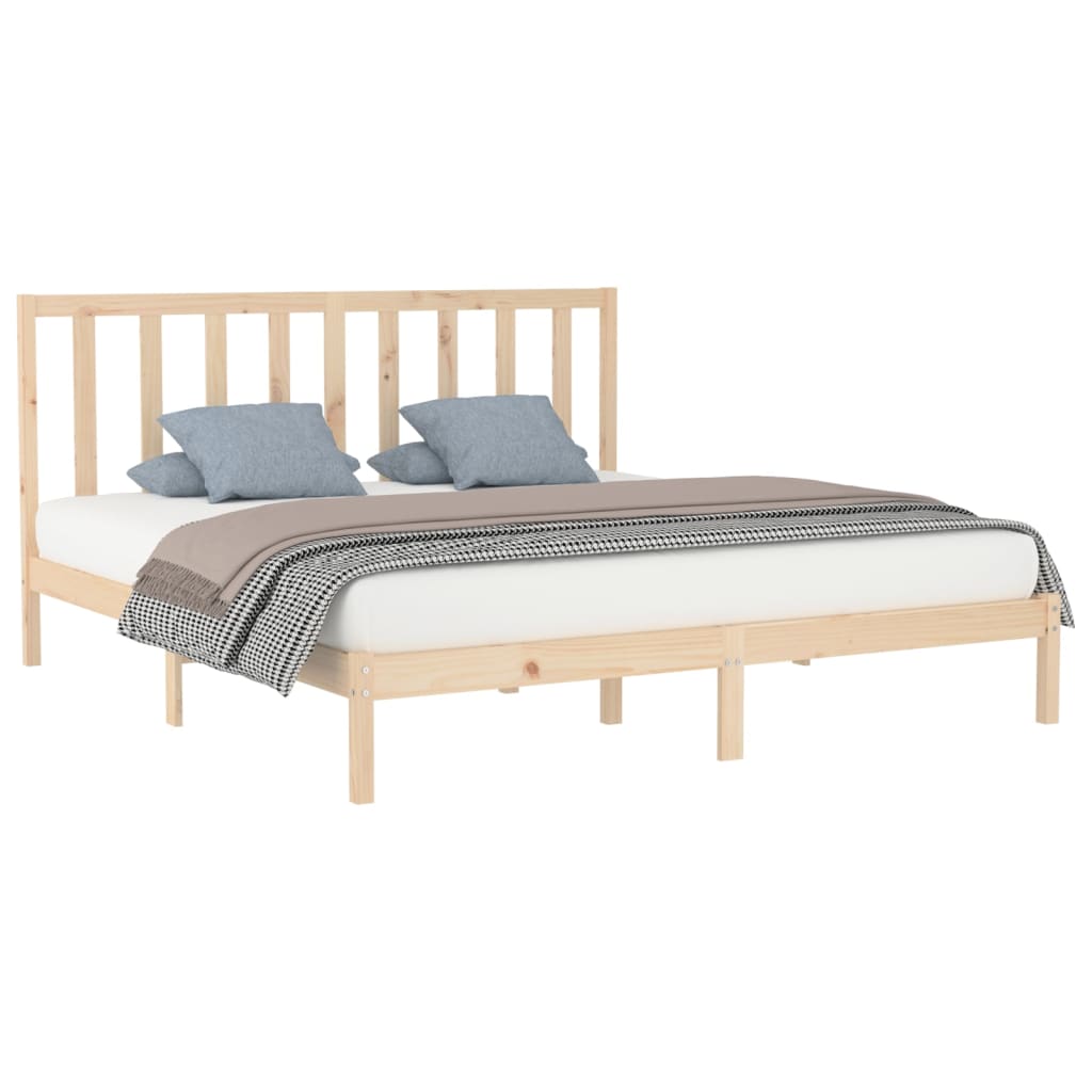 Bedframe massief hout 120x200 cm