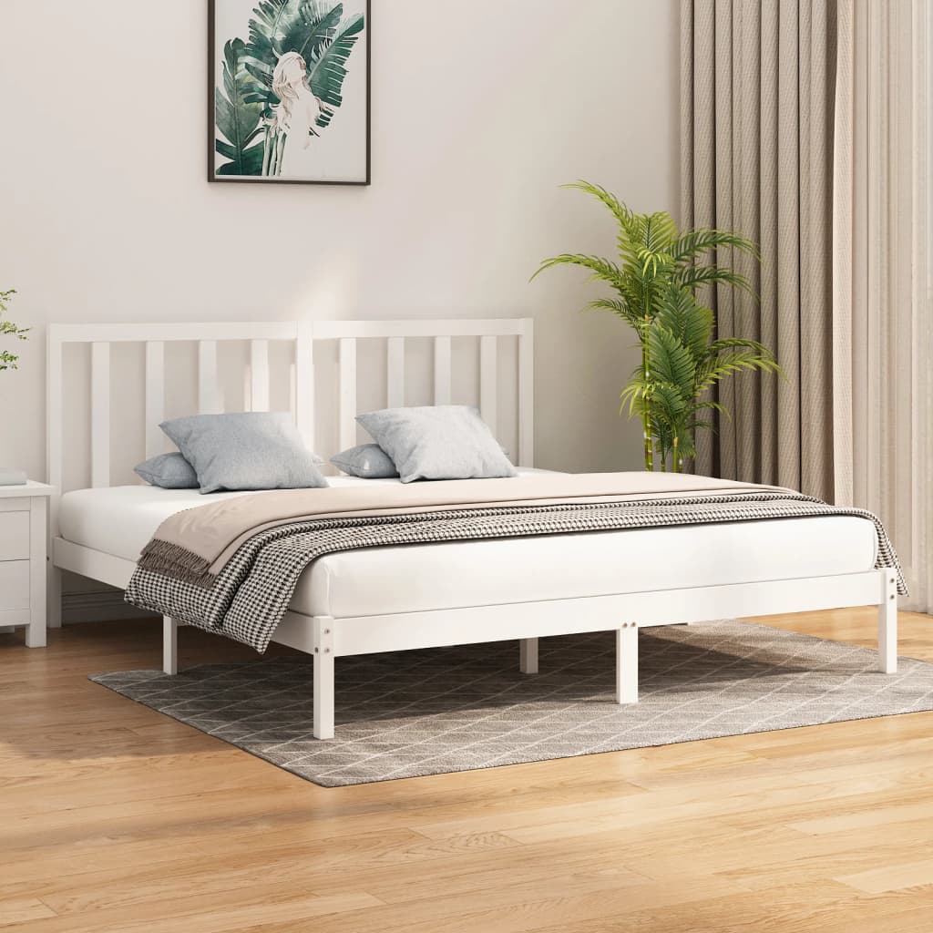 Bedframe massief hout 120x200 cm