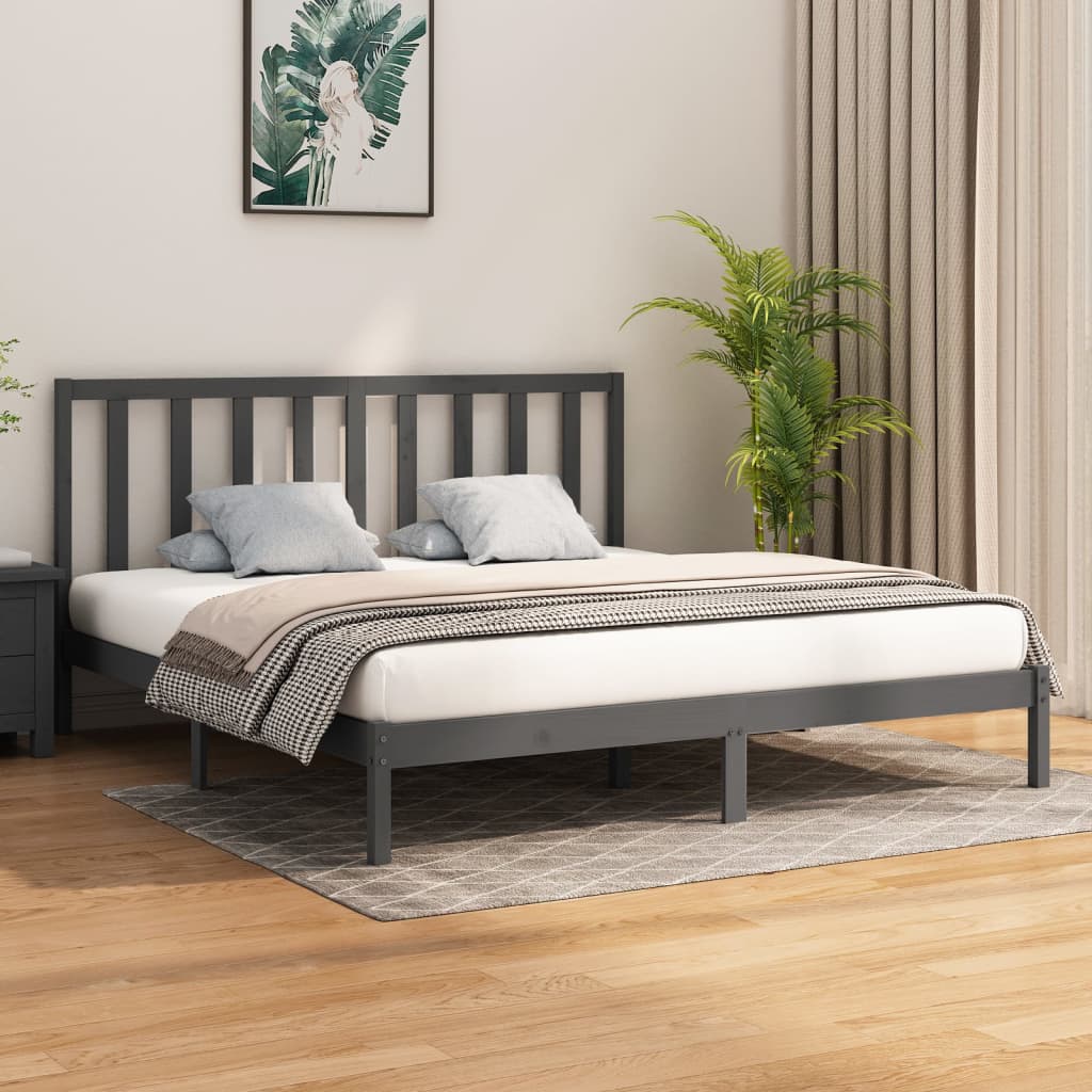 Bedframe massief hout 180x200 cm