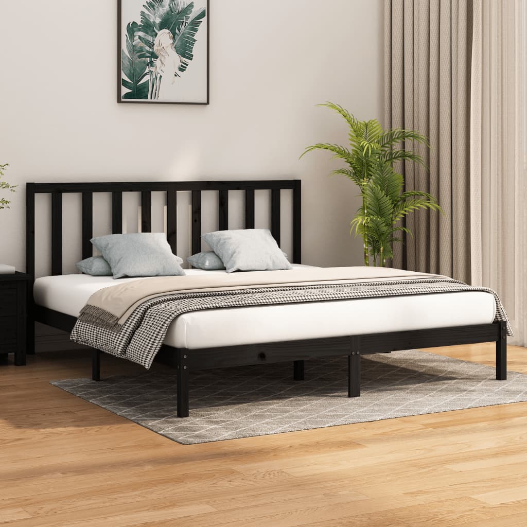 Bedframe massief hout 120x200 cm