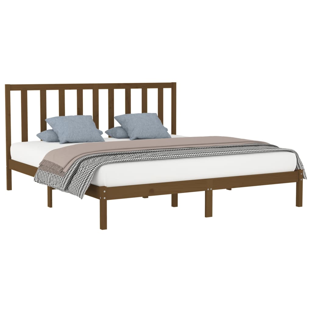 Bedframe massief hout 120x200 cm