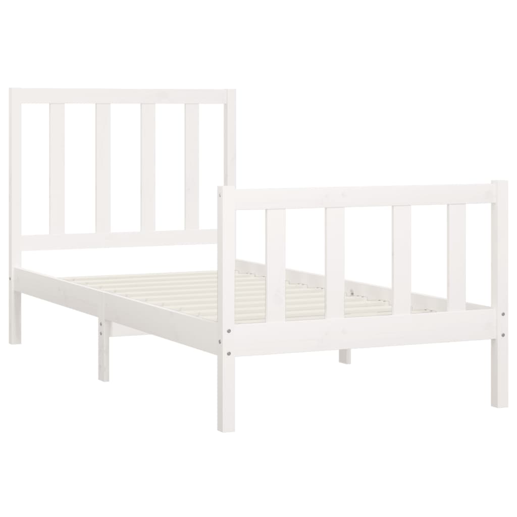 Bedframe massief hout 150x200 cm