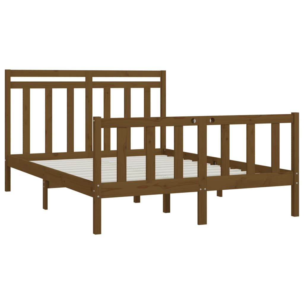 Bedframe massief grenenhout 120x200 cm