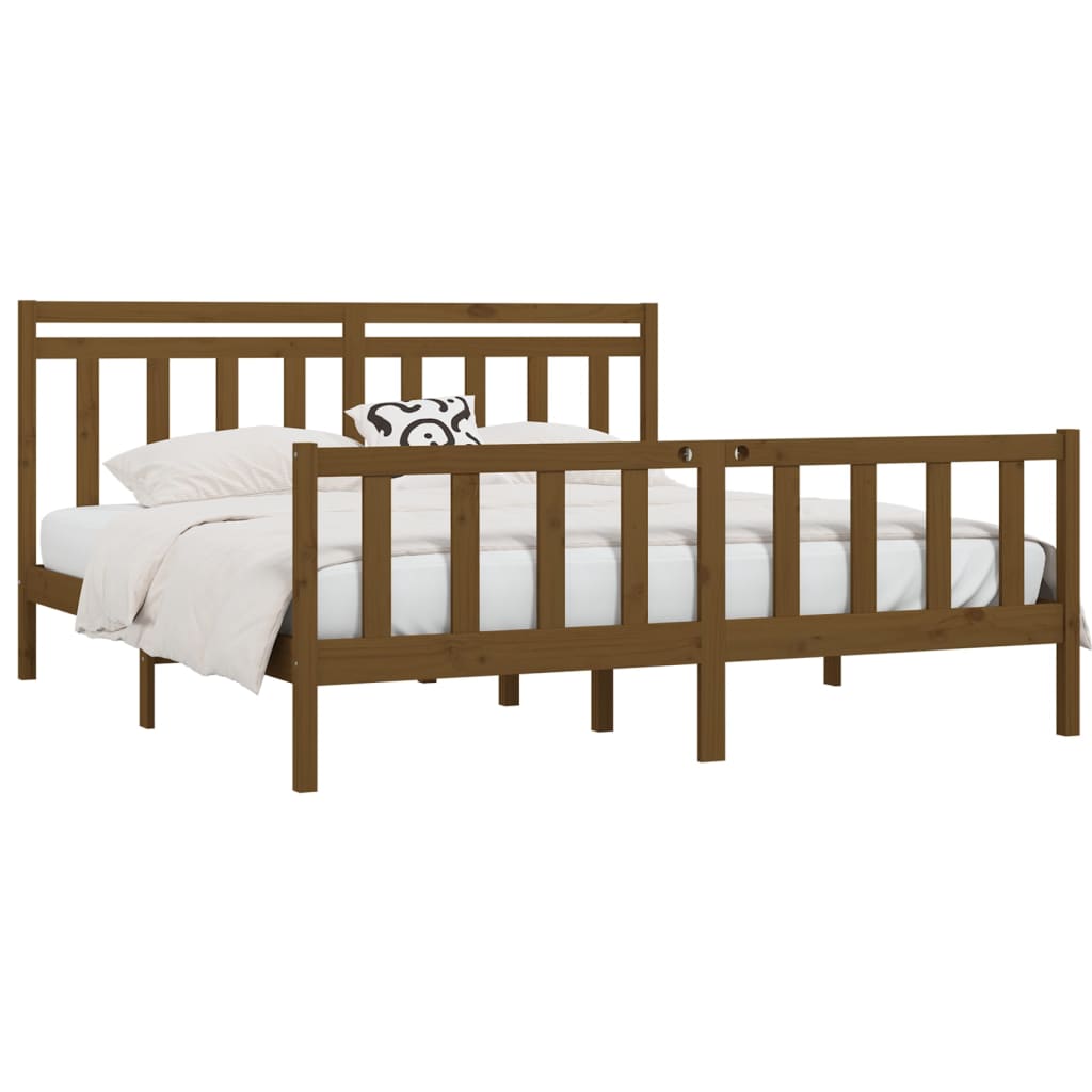 Bedframe massief grenenhout 120x200 cm