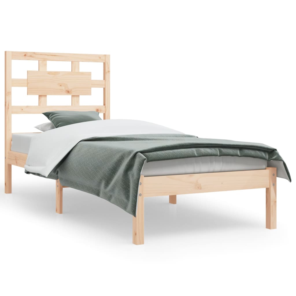 Bedframe massief grenenhout 120x200 cm