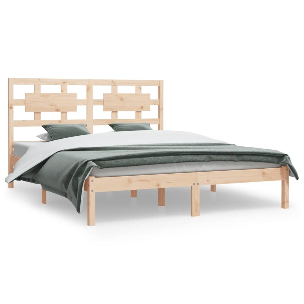 Bedframe massief grenenhout 90x200 cm