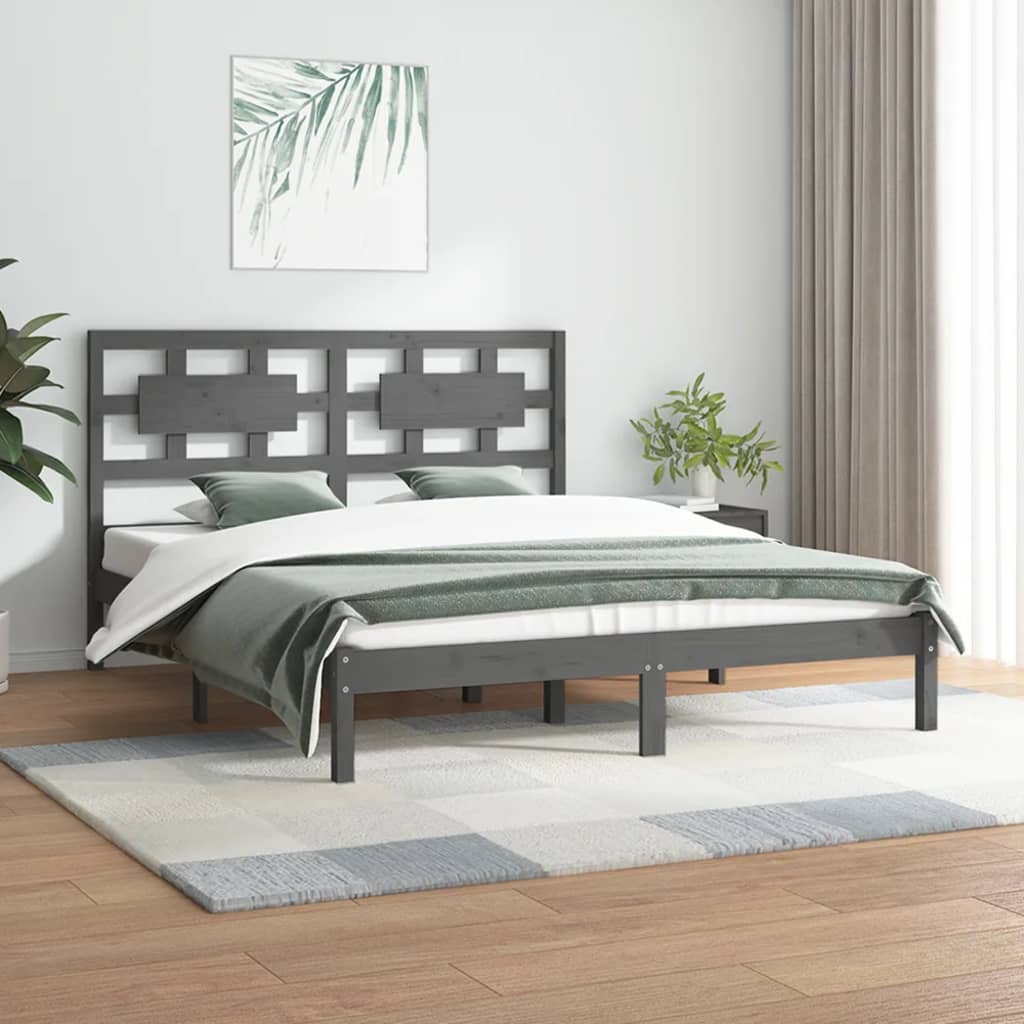 Bedframe massief grenenhout 90x200 cm