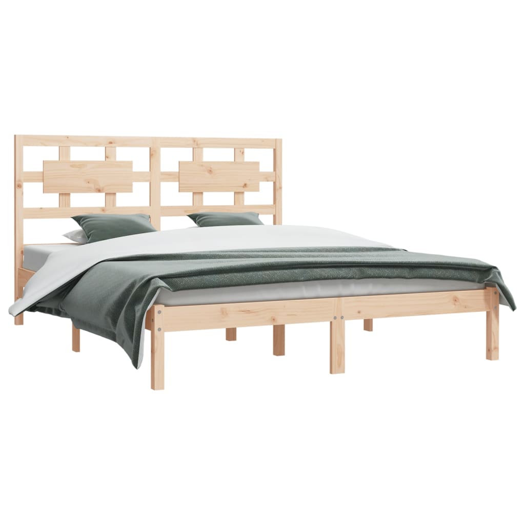 Bedframe massief grenenhout 90x200 cm