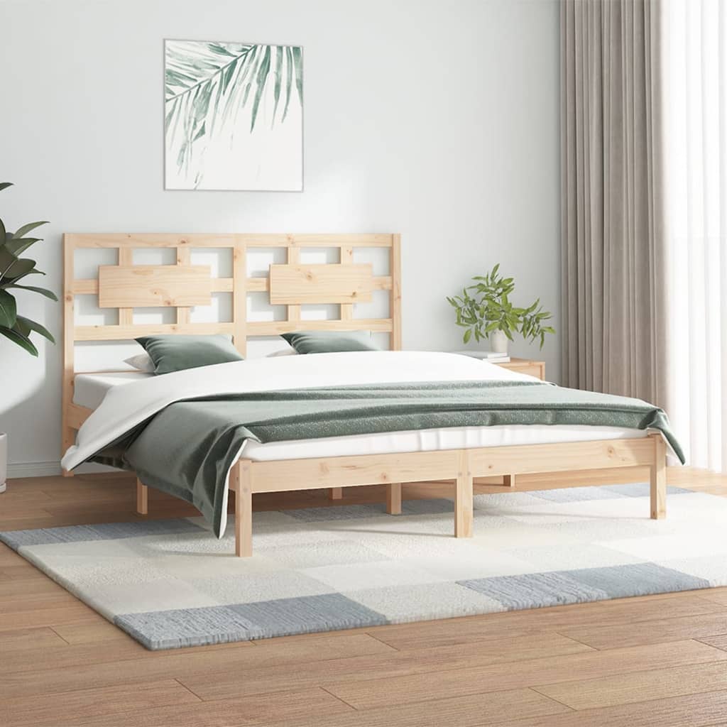 Bedframe massief grenenhout 120x200 cm