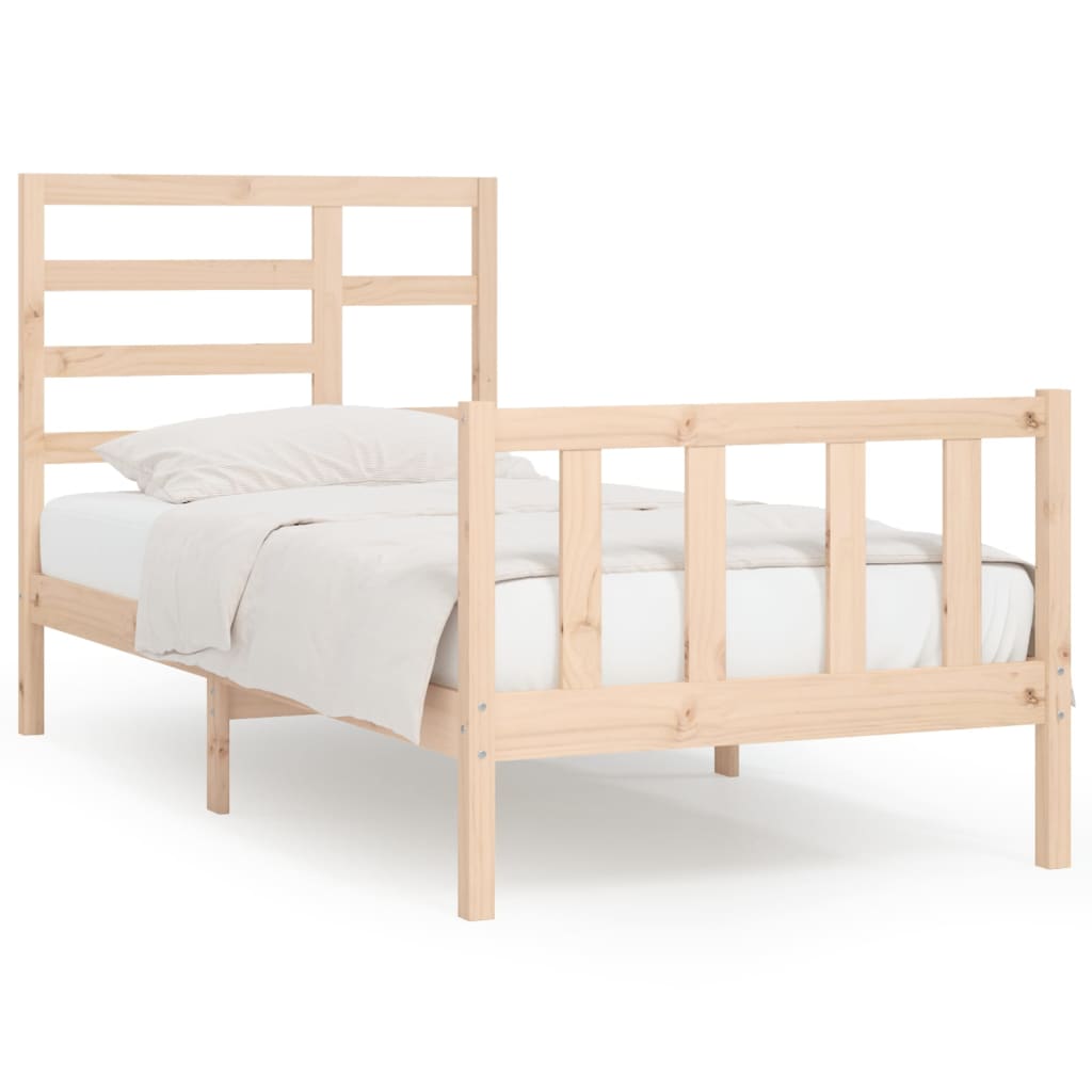 Bedframe massief grenenhout 90x200 cm