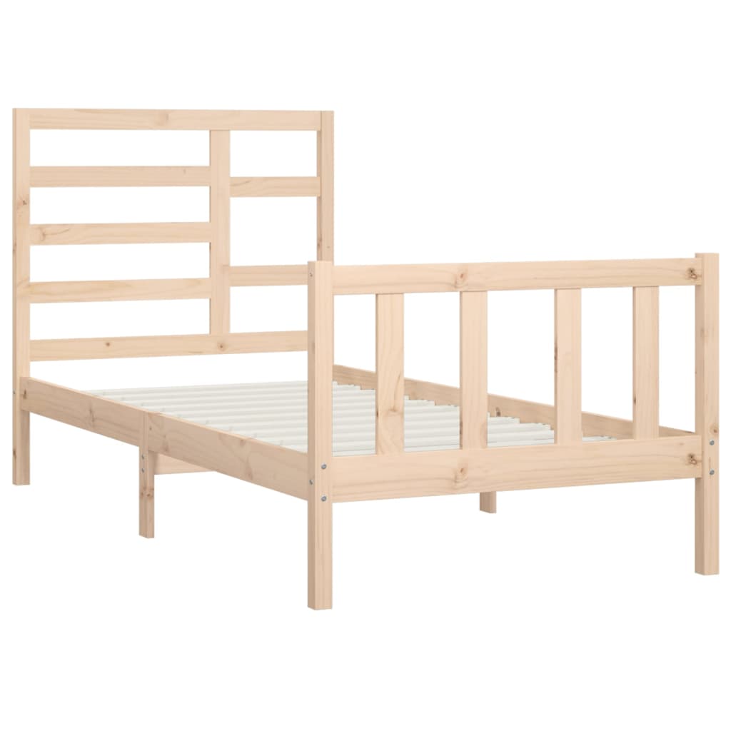 Bedframe massief grenenhout 90x200 cm