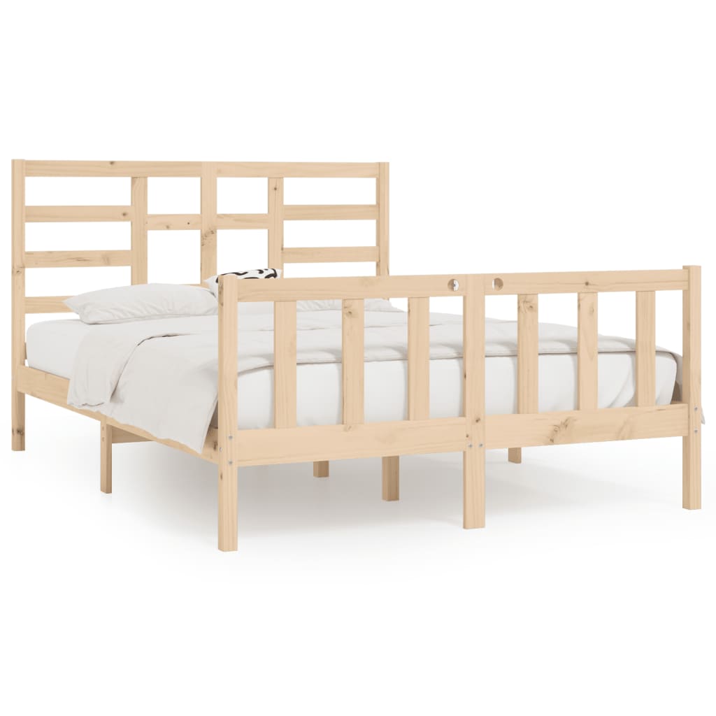 Bedframe massief grenenhout 90x200 cm