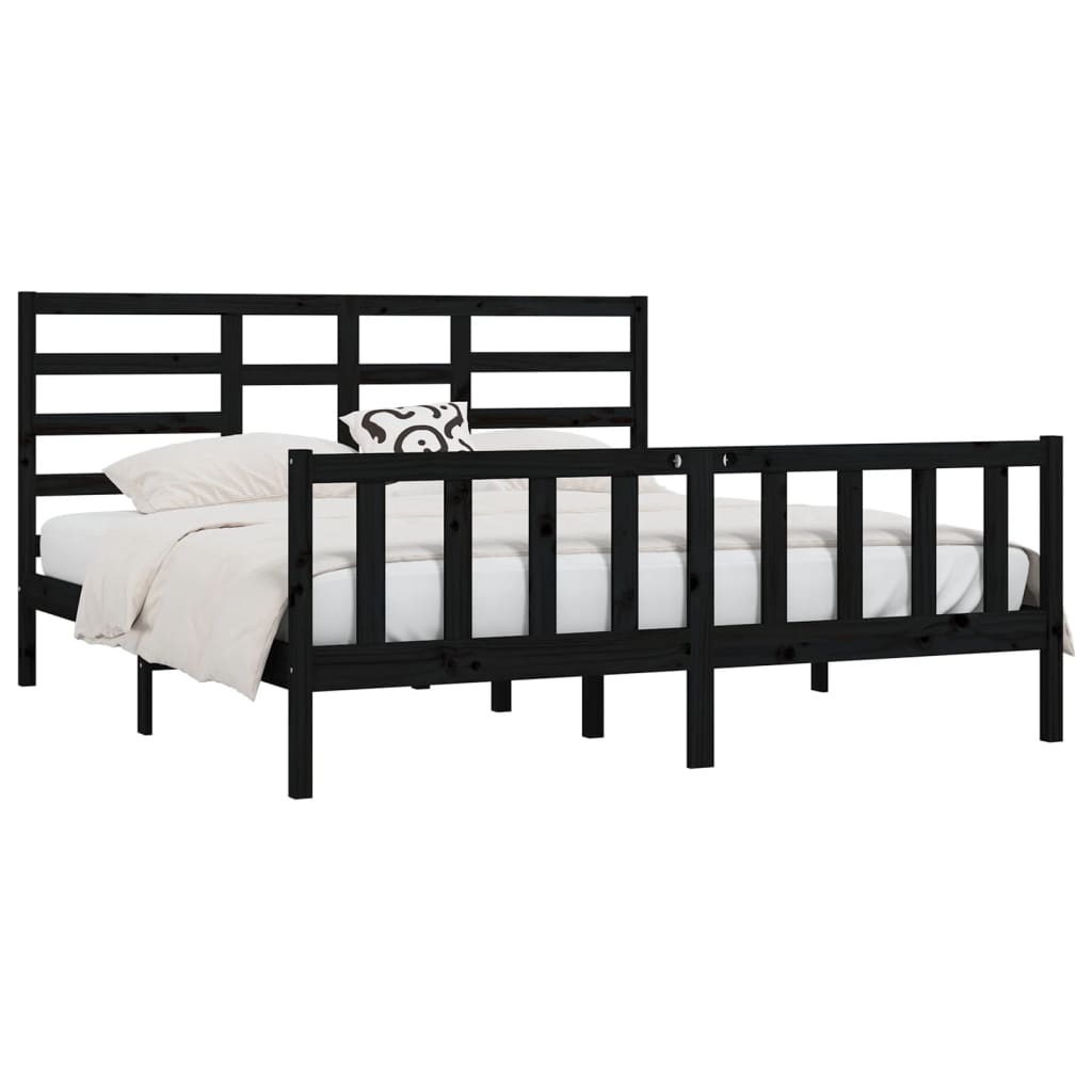 Bedframe massief grenenhout 90x200 cm