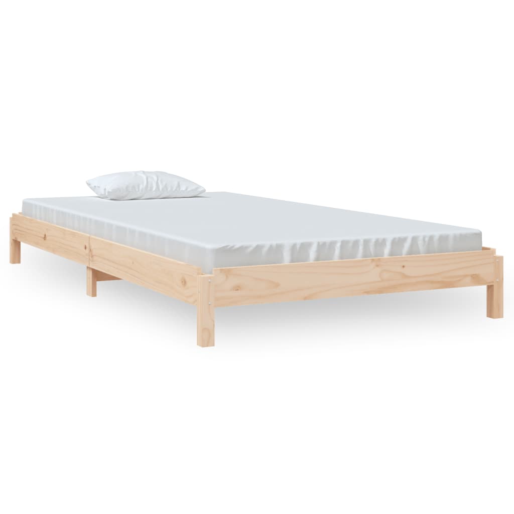 Bed stapelbaar 90x190 cm massief grenenhout