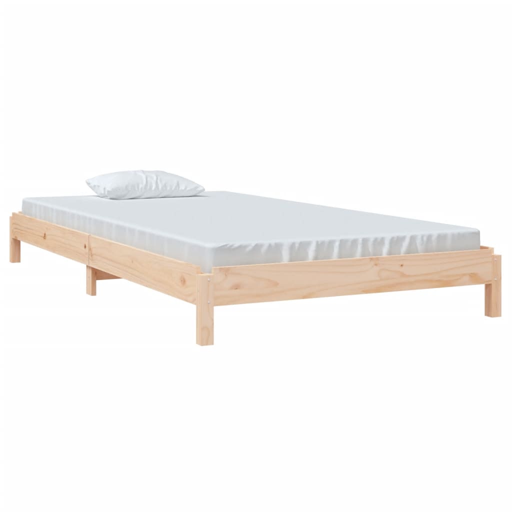 Bed stapelbaar 90x190 cm massief grenenhout