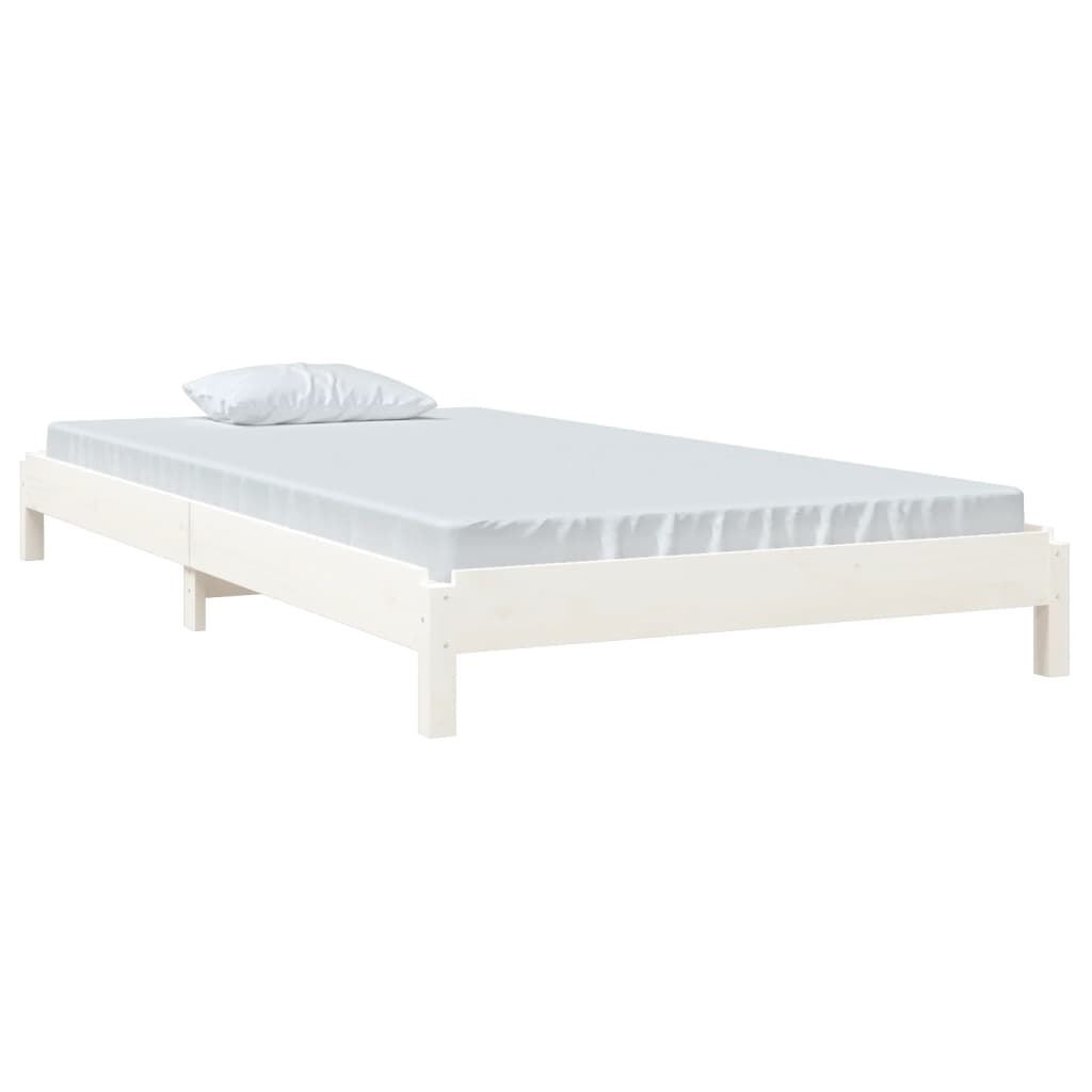 Bed stapelbaar 90x190 cm massief grenenhout