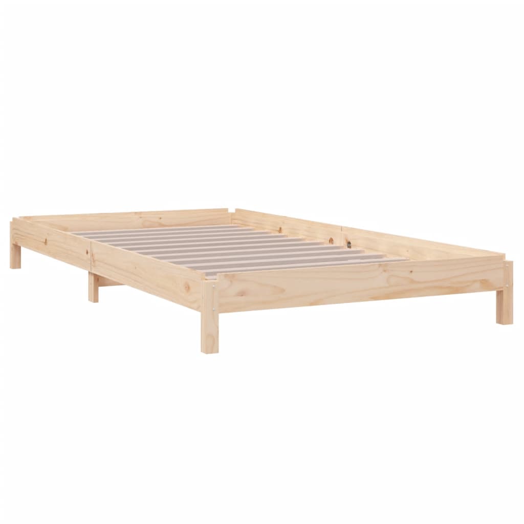 Bed stapelbaar 90x190 cm massief grenenhout