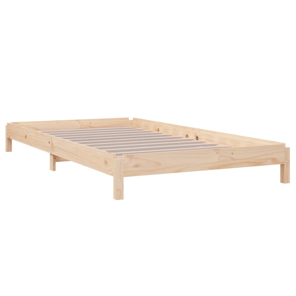 Bed stapelbaar 90x190 cm massief grenenhout