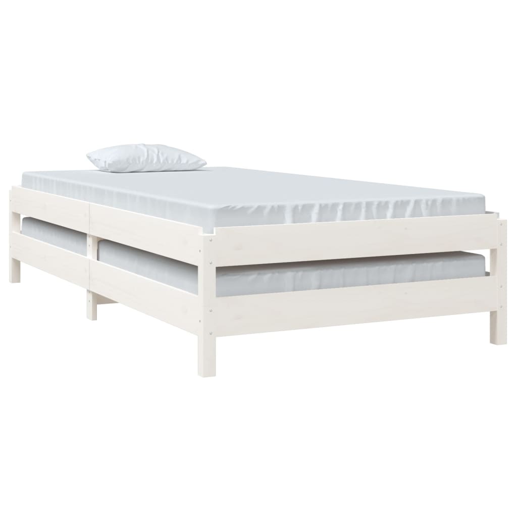 Bed stapelbaar 90x190 cm massief grenenhout